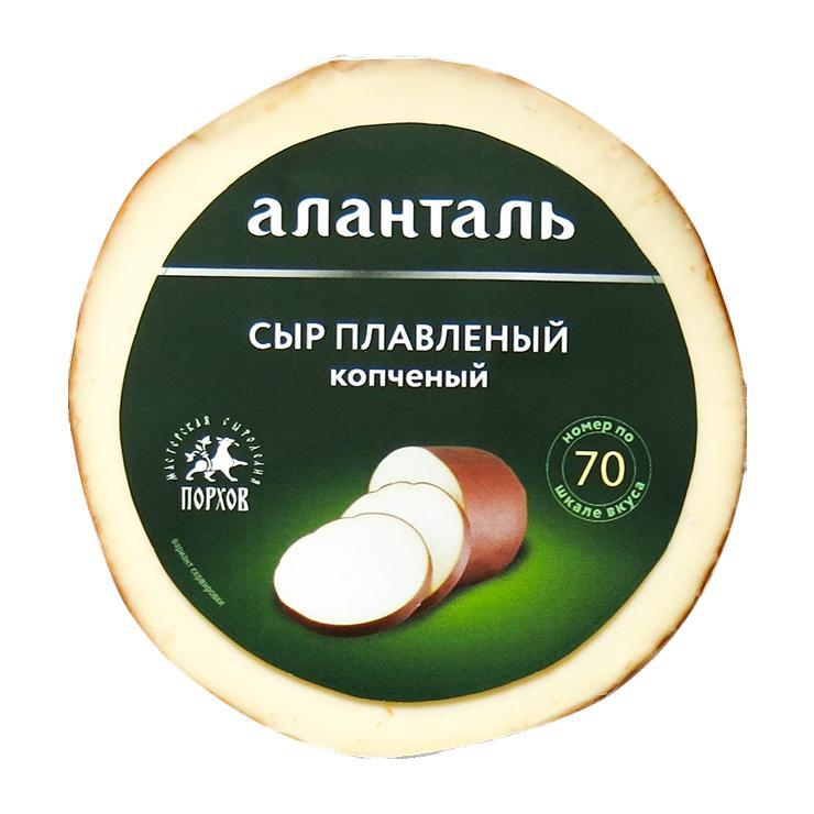 Сыр Аланталь №70 плавленый 40% для закуски 240 гр., флоу-пак