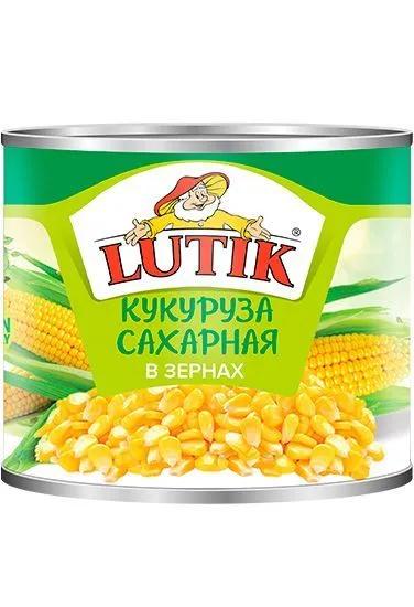 Кукуруза Lutik отборная 340 гр., ж/б