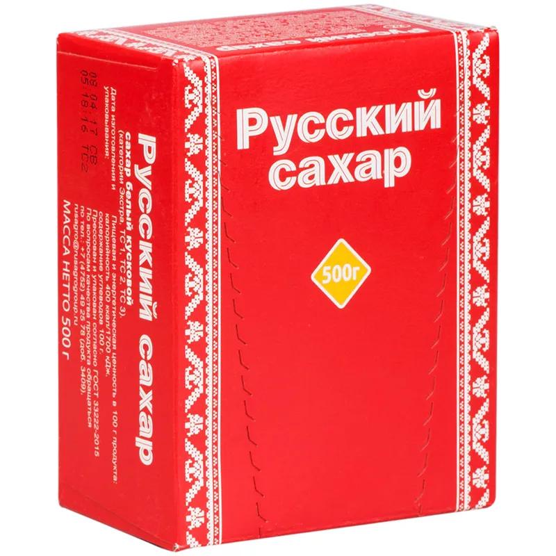 Сахар Русский сахар рафинад 500 гр., картон
