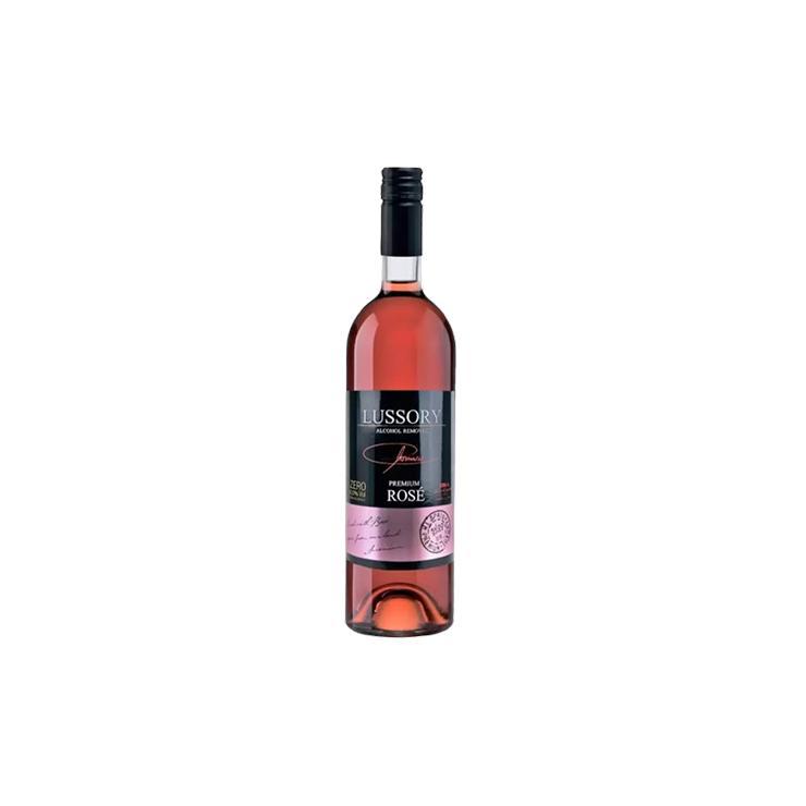 Вино LUSSORY premium rose айрен и темпранильо безалкогольное 750 мл., стекло
