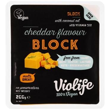 Сыр Violife вегетарианский со вкусом Чеддар