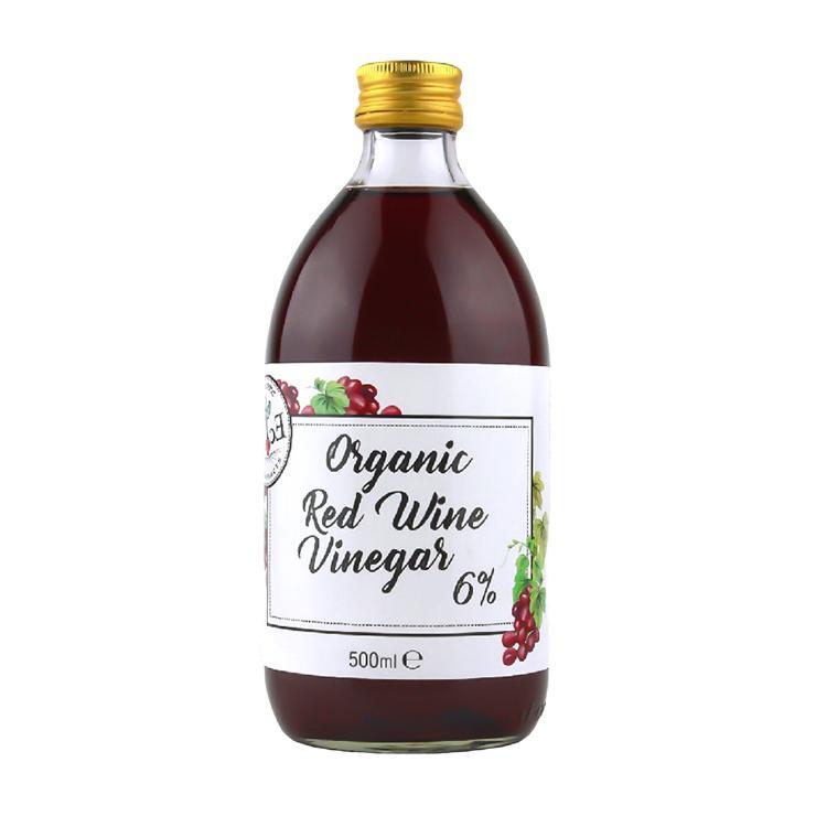 Уксус Ecoce Organic красный винный натуральный 500 мл., стекло