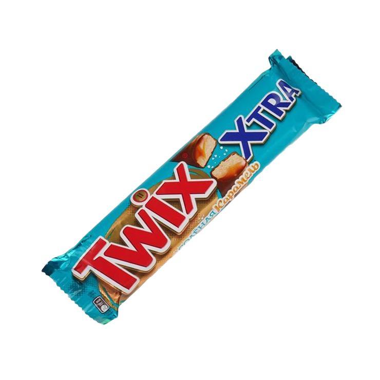 Батончик Twix соленая карамель 82 гр., флоу-пак