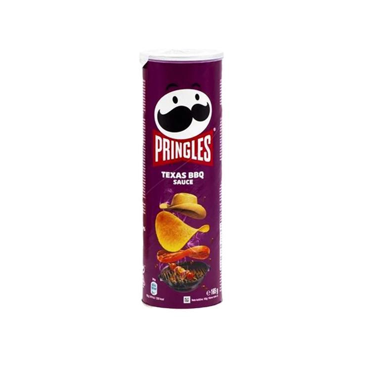 Чипсы Pringles техасский соус барбекю Бельгия 165 гр., туба