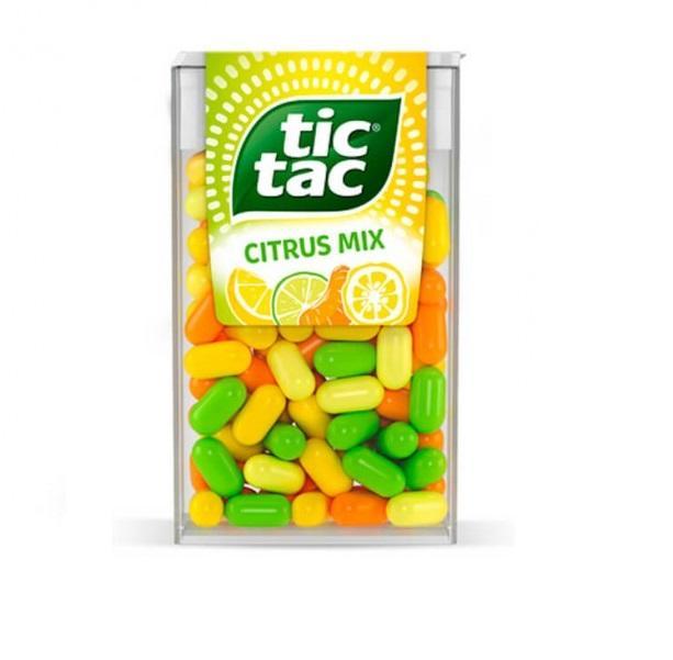 Драже Tic Tac цитрус 16 гр., пластик