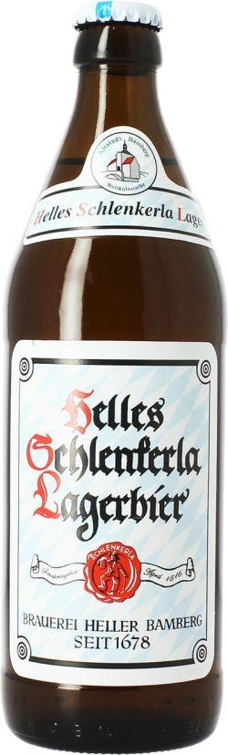 Пиво Schlenkerla Helles Lagerbier светлое 4,3% 500 мл., стекло