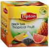 Чай Lipton Tropikal Fruit, черный, 20 пакетов, 36 гр., картон