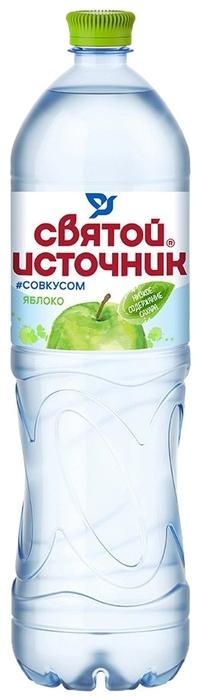 Вода негазированная Святой Источник яблоко 500 мл., ПЭТ
