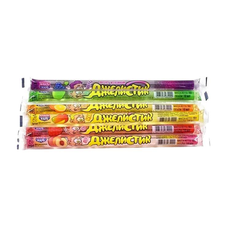 Десерт желейный Канди Клаб Джелистик ассорти 10 мл., флоу-пак
