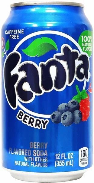 Напиток газированный Fanta Berry 355 мл., ж/б