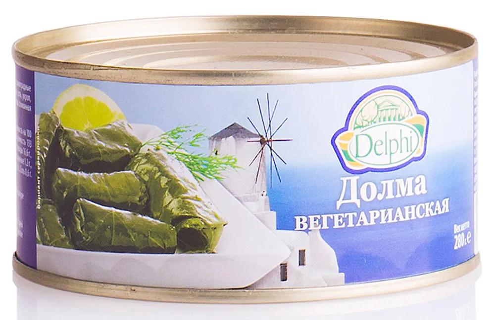 Долма Delphi вегетарианская, 280 гр, ж/б
