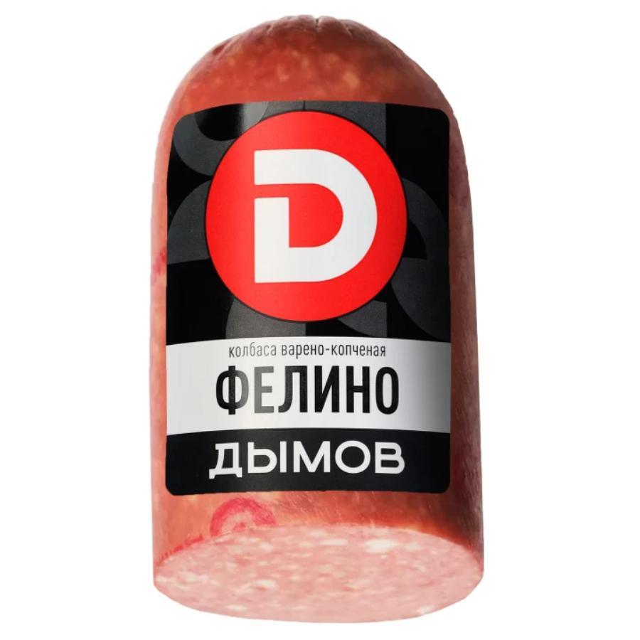 Колбаса варено-копченая Дымов Фелино срез 330 гр., в/у
