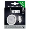 Набор Bialetti 1 уплотнитель силиконовый+1фильтр для стальных кофеварок на 6 порций, картон