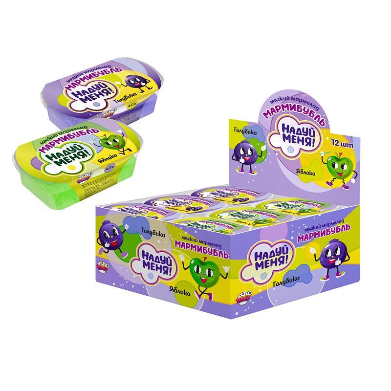 Мармелад Fun Candy Lab мармибубль мягкий  40 гр., пластик