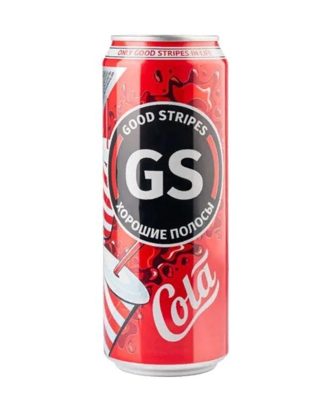 Напиток газированный Good Stripes cola 450 мл., ж/б