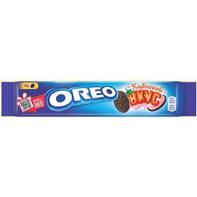 Печенье Oreo клубника 95 гр., флоу-пак