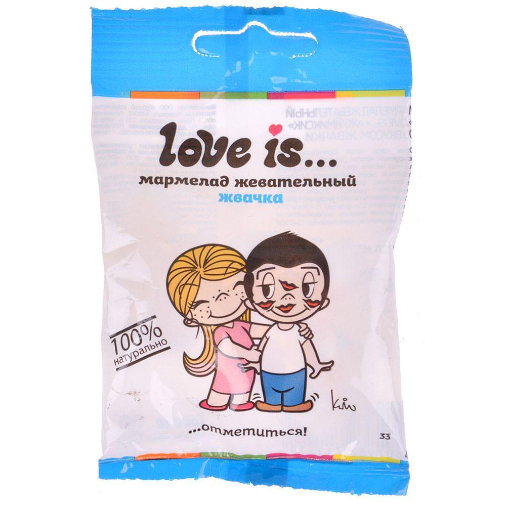 Мармелад жевательный Love is ЖуйМиксик со вкусом жвачки 20 гр., флоу-пак