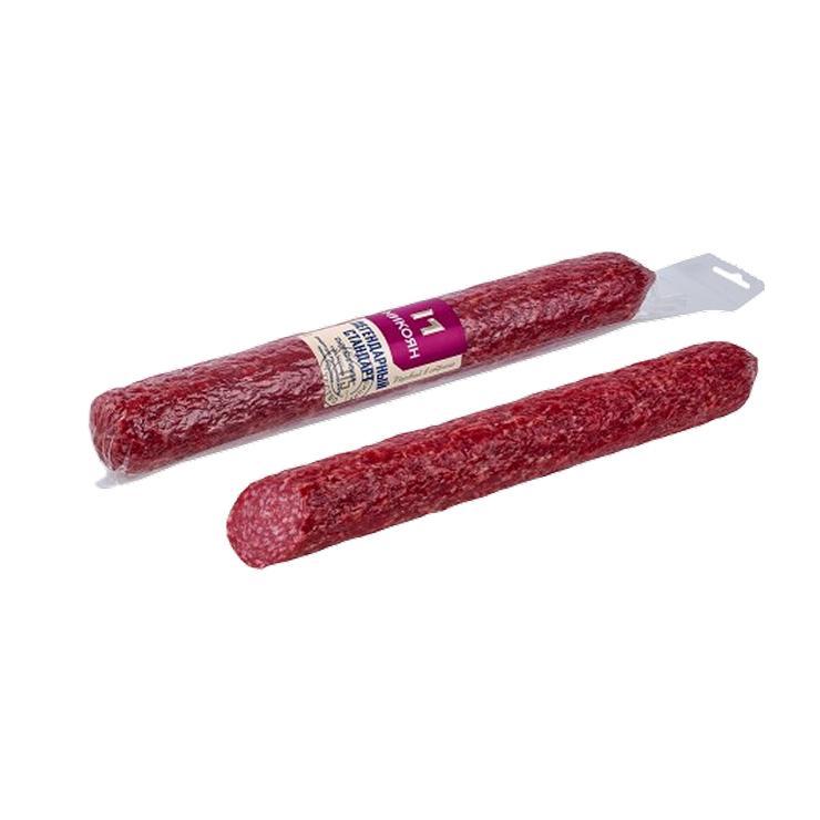 Колбаса сырокопченая Микоян легендарный стандарт 1,2 кг., в/у