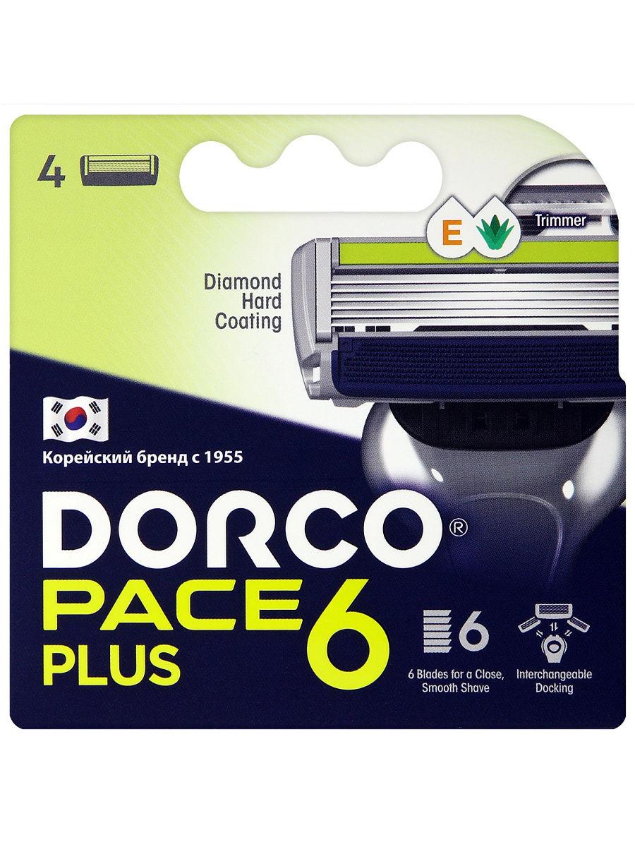 Кассеты Dorco PACE 6 PLUS Simple сменные, картон