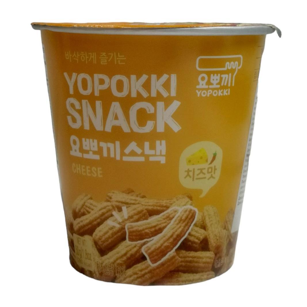 Снеки рисовые Yopokki Сырные 50 гр., картон