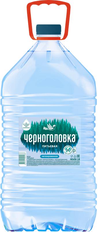 Вода негазированная Черноголовка минеральная  5 л., ПЭТ