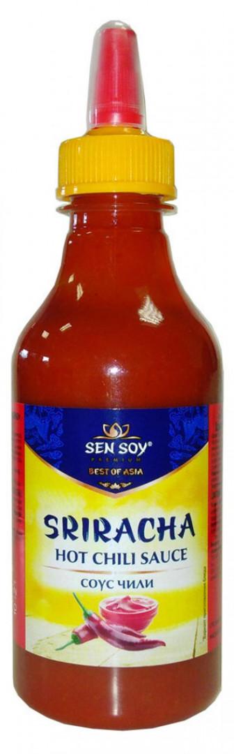 Соус Sen Soy Sriracha Hot Chili Чили 310 гр., ПЭТ