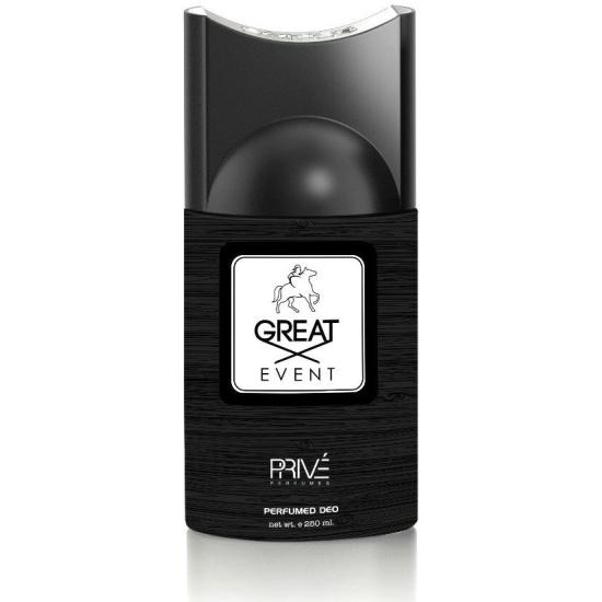 Дезодорант-спрей Prive GREAT EVENT мужской 250 мл., аэрозоль