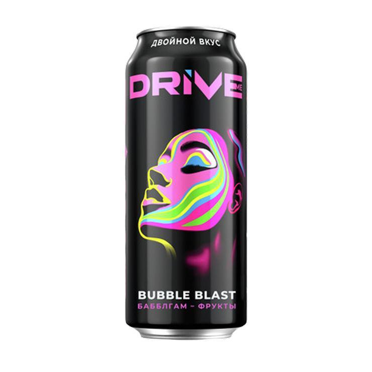 Напиток энергетический Drive Me баббл бласт 450 мл., ж/б