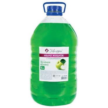 Жидкое мыло Мелодия Зеленое яблоко с глицерином