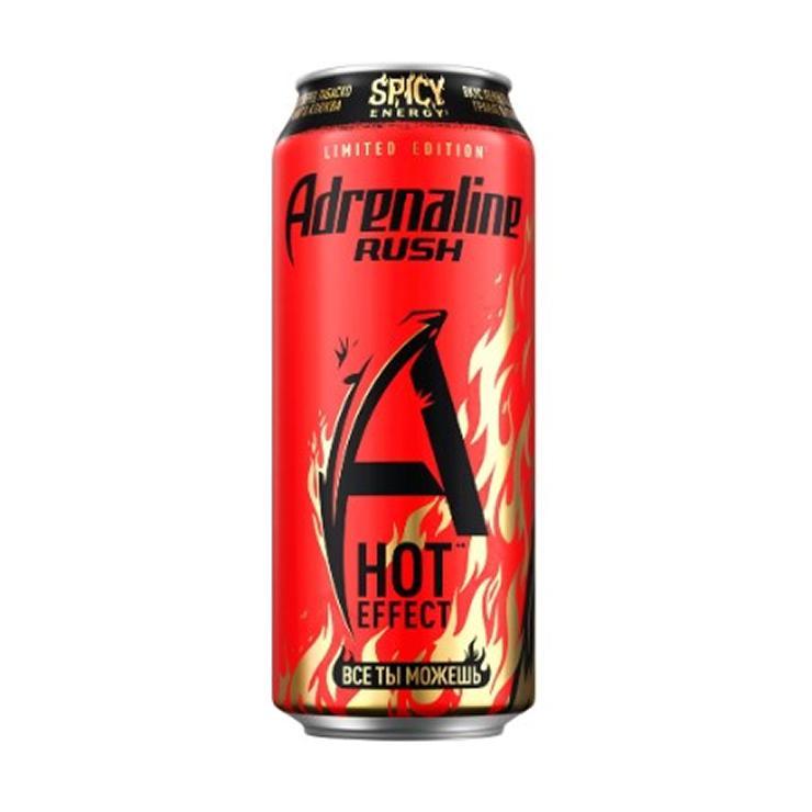 Напиток энергетический Adrenaline Rush Hot Spicy 0,449 л., ж/б