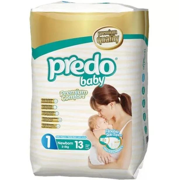 Подгузники для детей PREDO Baby №1 premium comfort 2-5 кг. 13 шт., флоу-пак