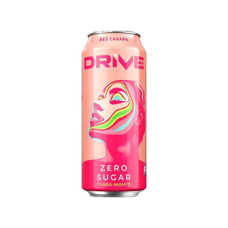 Напиток энергетический Drive Me zero sugar гуава манго 449 мл., ж/б