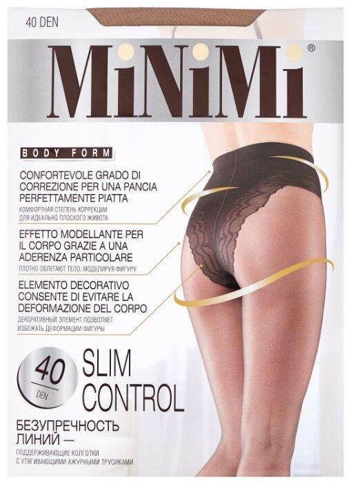 Колготки MiNiMi Slim control 40 Den Caramello 4