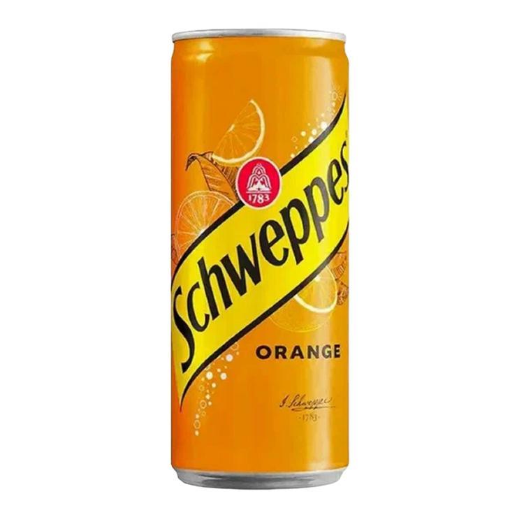 Напиток газированный Schweppes The Original Orange Польша 330 мл., ж/б
