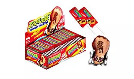 Конфета Zazuage жевательная клубника 11,2 гр., обертка