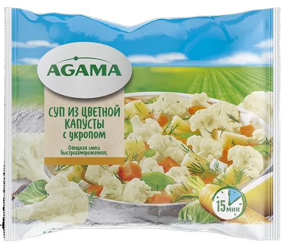 Суп из цветной капусты с укропом Hortex 400 гр., флоу-пак