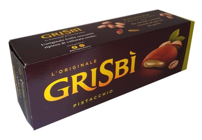 Печенье Grisbi с фисташковой начинкой 135 гр., картон