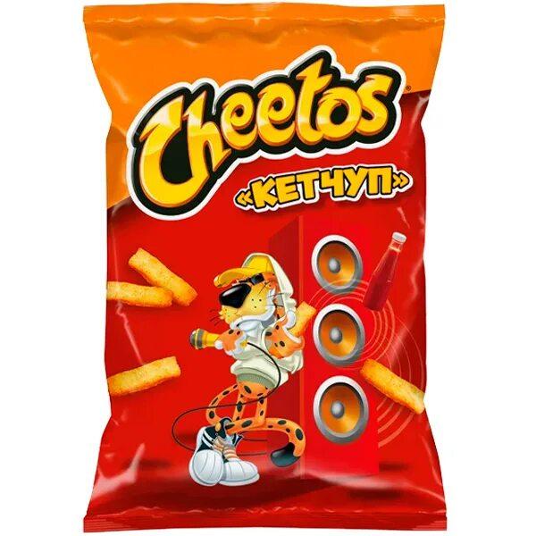 Чипсы Cheetos кетчуп 85 гр., флоу-пак