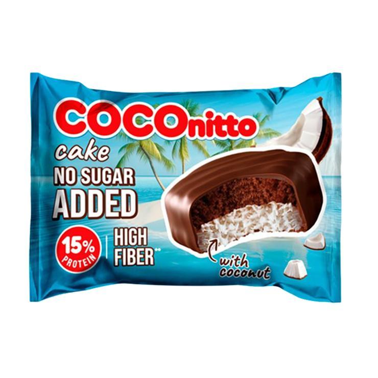 Печенье протеиновое COCOnitto брауни кокос 50 гр., флоу-пак