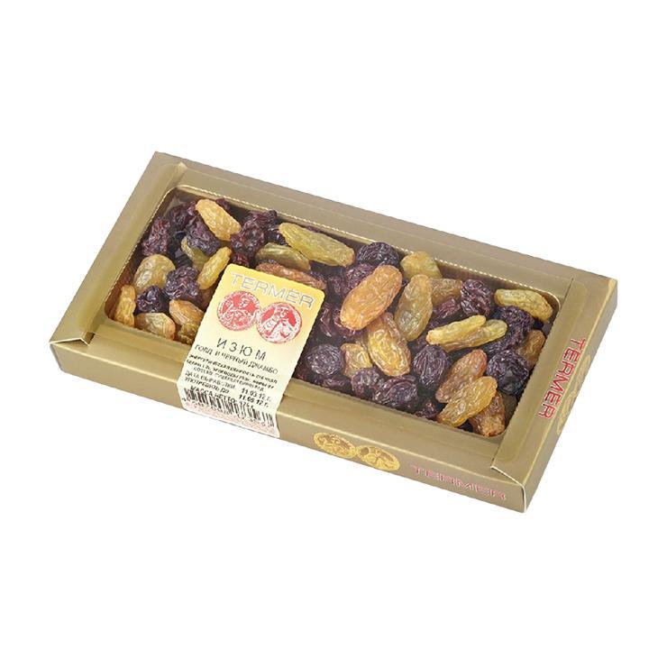 Изюм Termer Голд и черный Джамбо 125 гр., картон