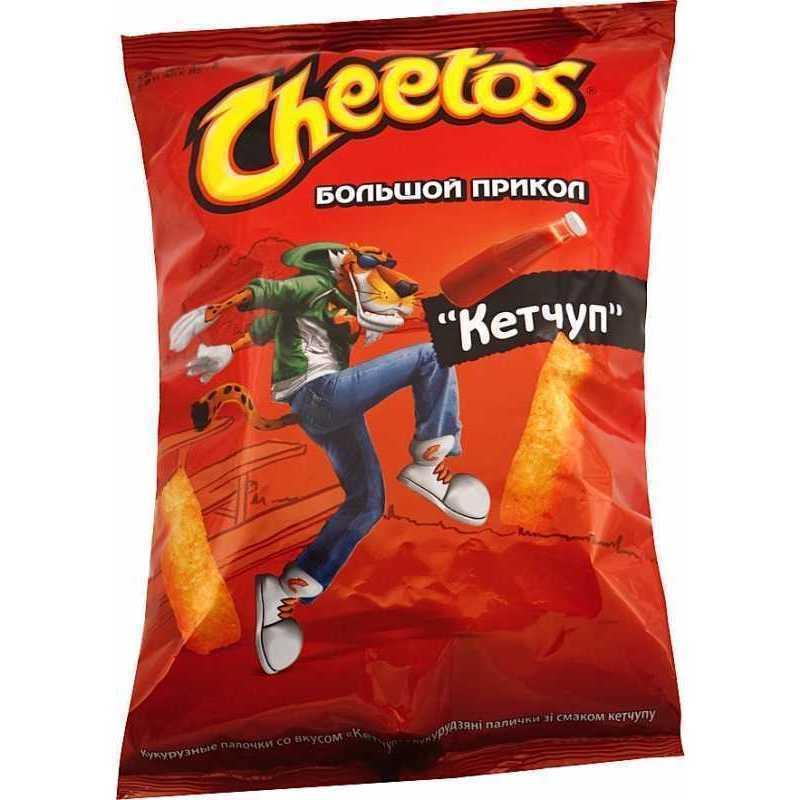 Чипсы Cheetos Большой прикол кетчуп