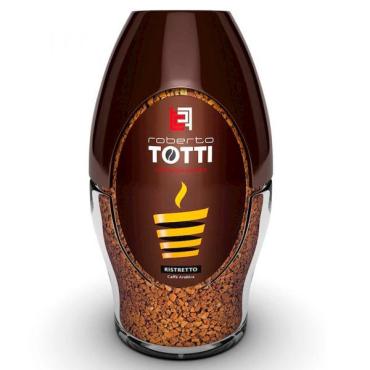 Кофе растворимый Roberto Totti Nobile Ristretto, 100 гр., стекло