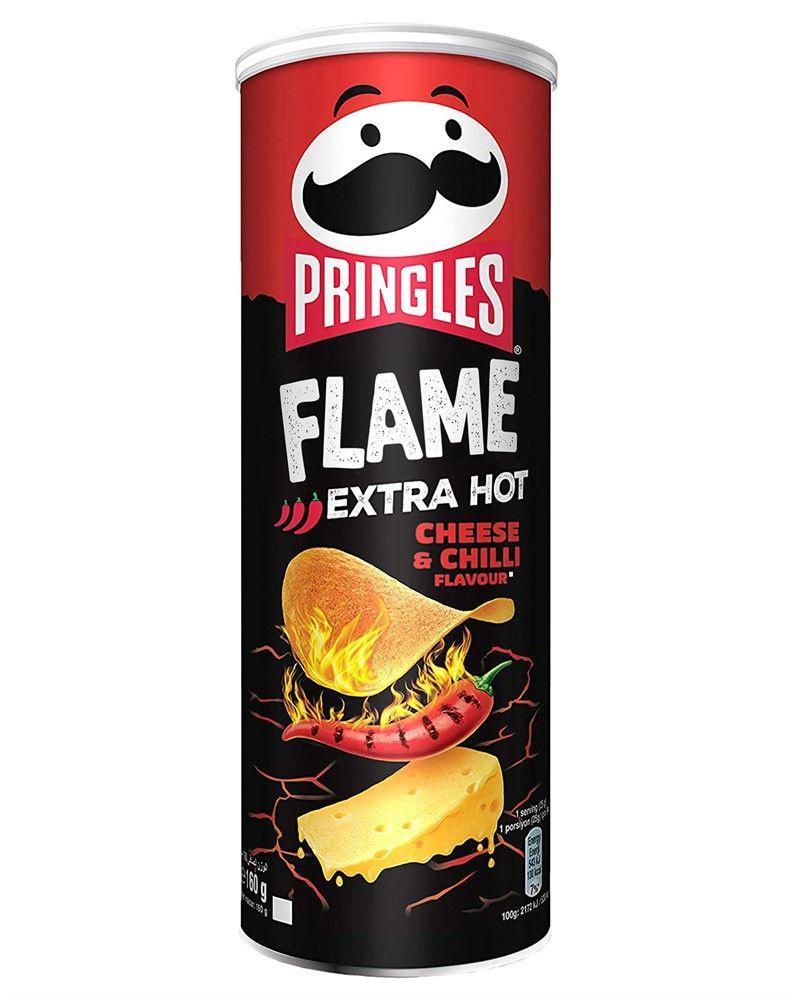 Чипсы Pringles Cheese & Chilli 160 гр., туба