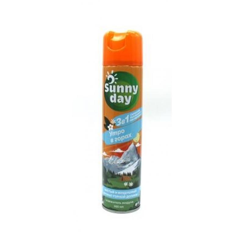 Освежитель воздуха Sunny Day Утро в горах 300 мл., баллон