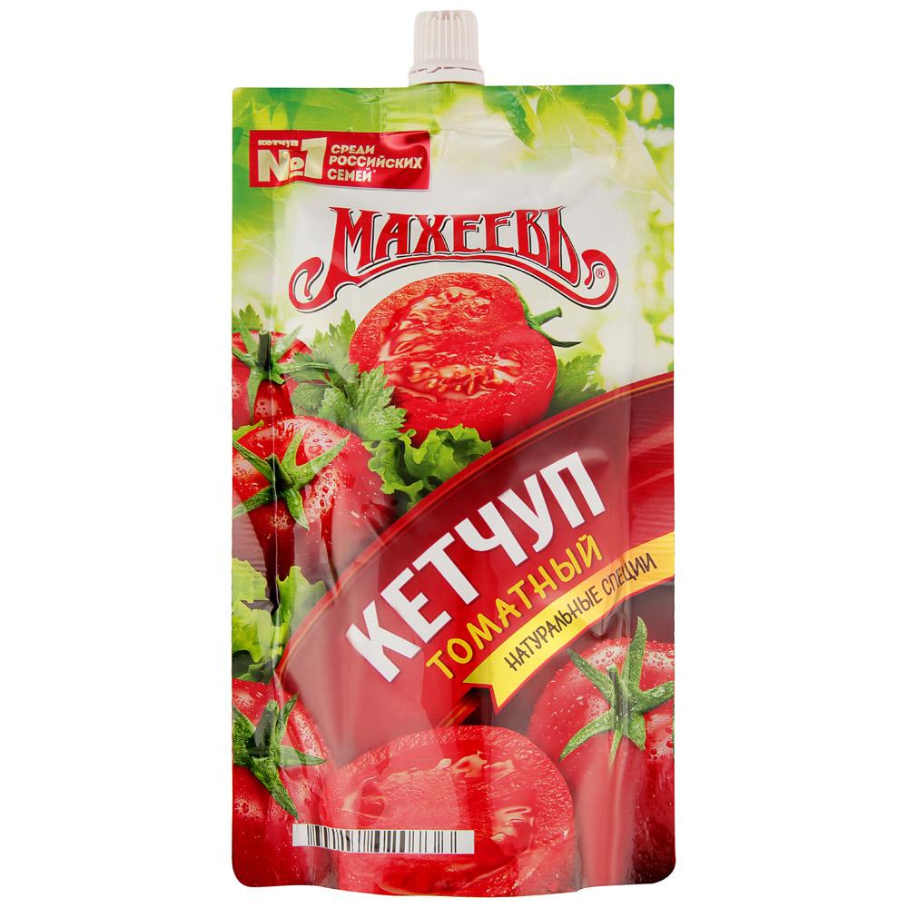 Кетчуп Махеевъ Томатный 300 гр., дой-пак с дозатором
