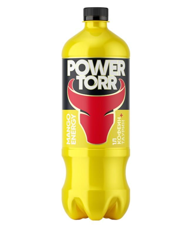 Напиток энергетический Power Torr Ultra манго 1 л., ПЭТ
