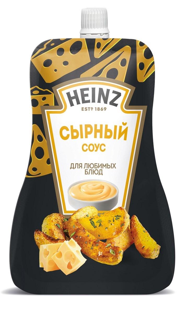 Соус Heinz сырный 200 гр., дой-пак