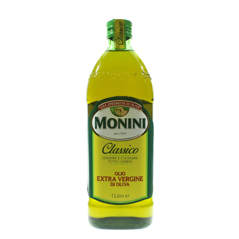 Масло оливковое Monini Classico Extra Virgin нефильтрованное, 1 л., стекло