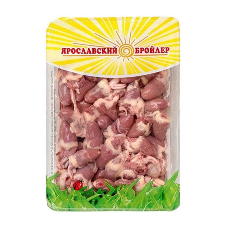 Сердца Ярославский бройлеп цыплят - бройлеров з/м 610 гр., лоток