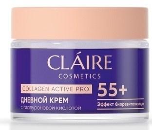 Крем дневной Claire Collagen Active Pro 55 50 мл., банка